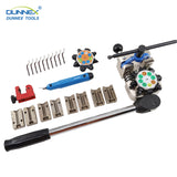 Automotive brake tube flaring tool kit
