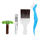 Stainless Steel Fin Comb for AC Condenser Coil, Refrigeration Cleaning and Repair Tool, Fin Straightening and Cleaning Brush