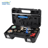 Automotive brake tube flaring tool kit