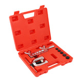 CT-2032C 3/16"-1/2" Refrigeration Tool Tube Crimping Hand Tools HAVC Tube Double Flaring Tool Kit Set
