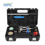 Automotive brake tube flaring tool kit